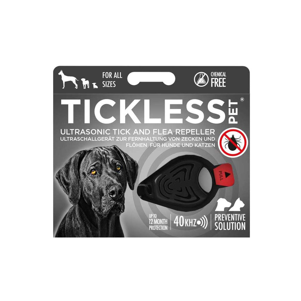 Ultrasonic Tick and Flea Repeller Black Z57169