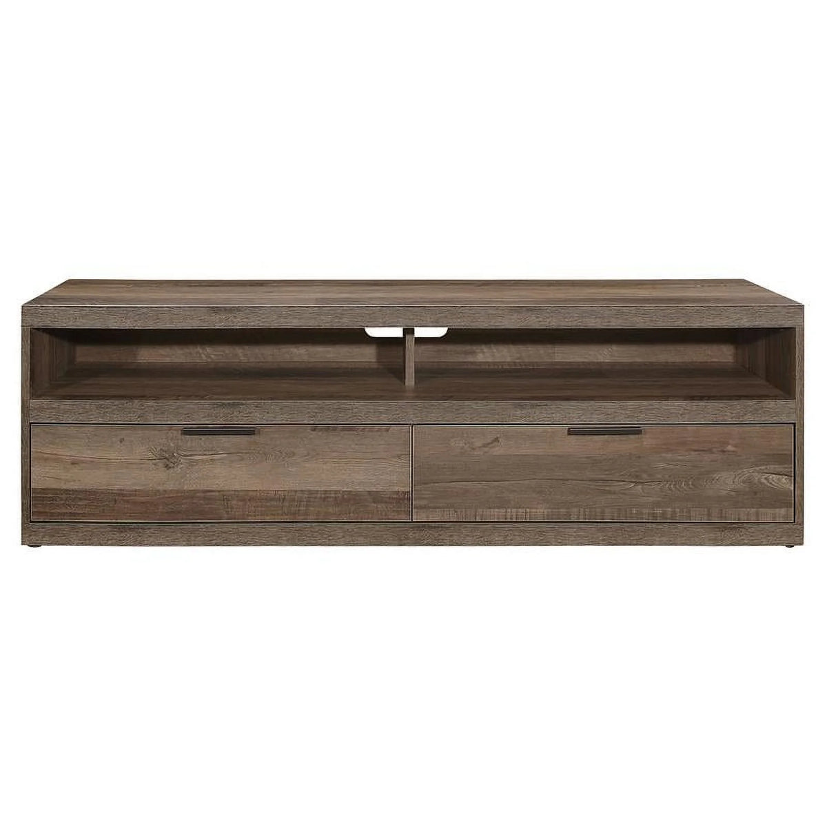 Modern Wood 2-Shelf TV Stand Y86906