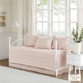 Cotton Tufted Pink 5 piece Daybed Bedding Set M92526