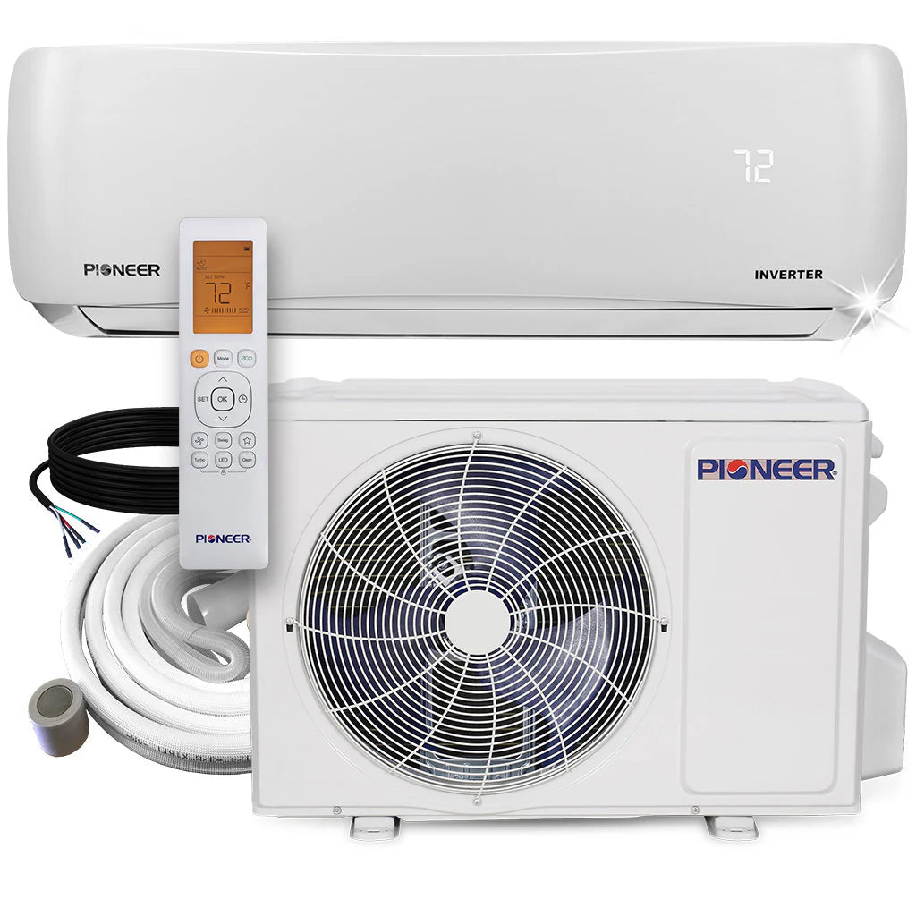 9,000 BTU 24 SEER 230V Ductless Mini-Split Air Conditioner Heat Pump D5639