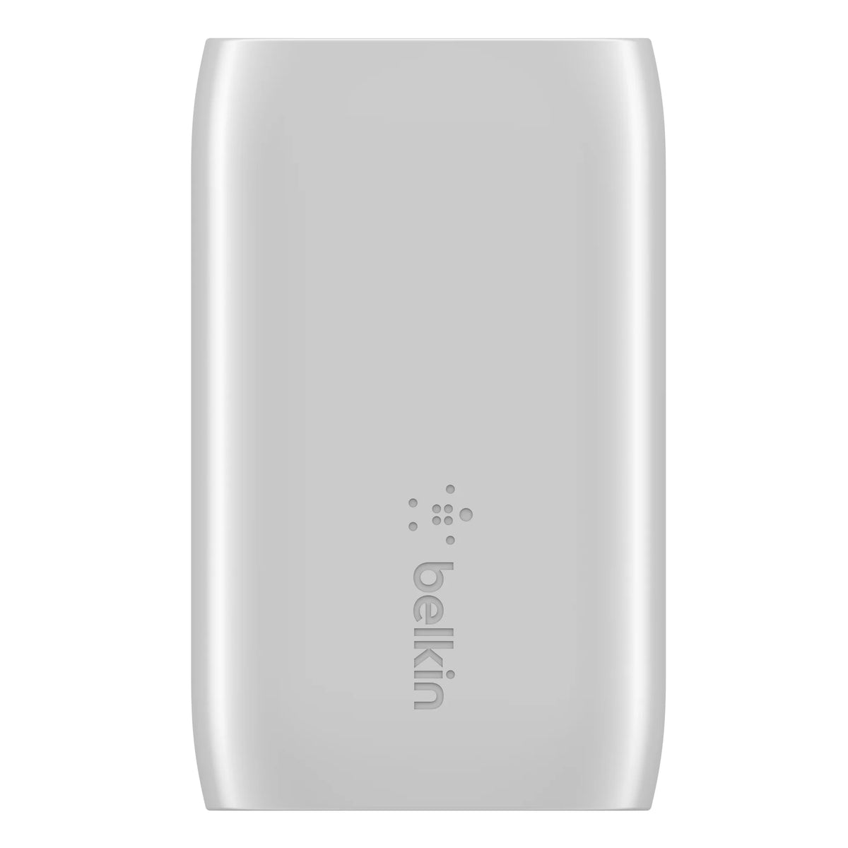 37W Dual Wall Charger USB-C to Lightning Cable Silver E4887