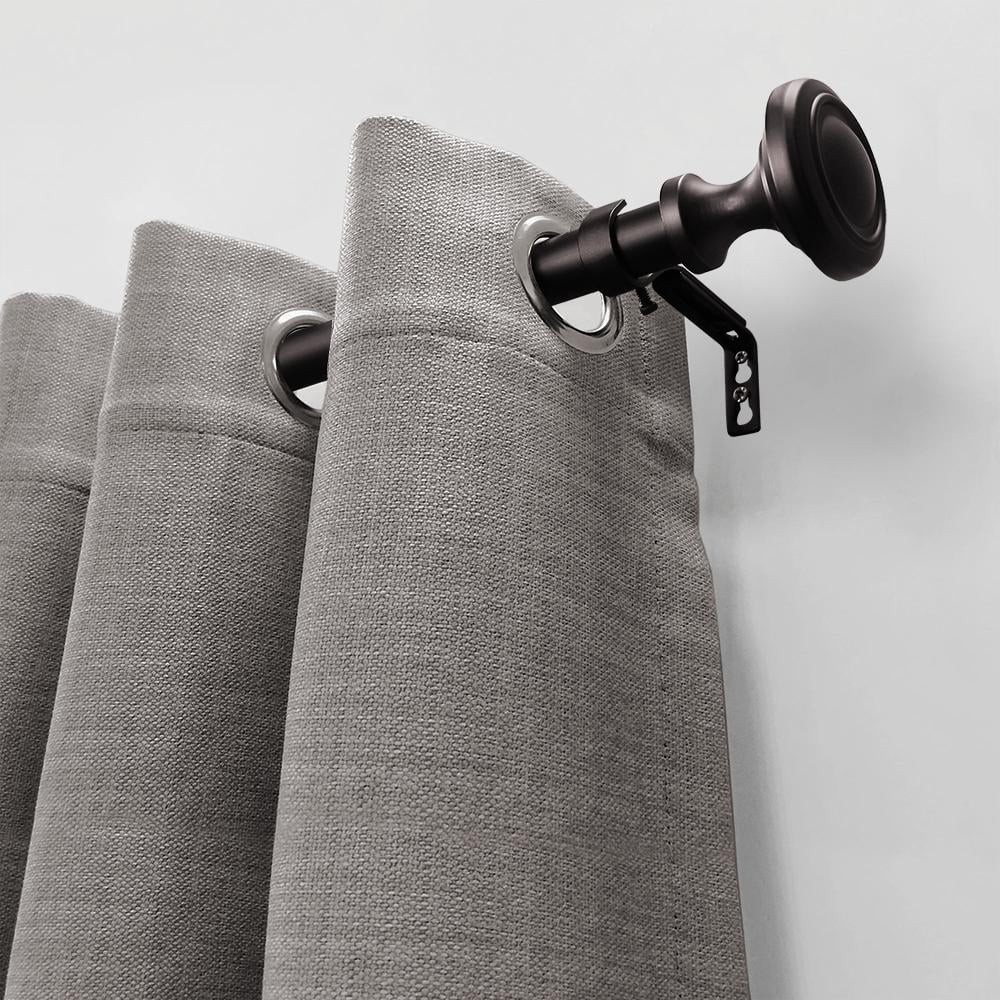 1" Oil Rubbed Bronze Single Curtain Rod B293