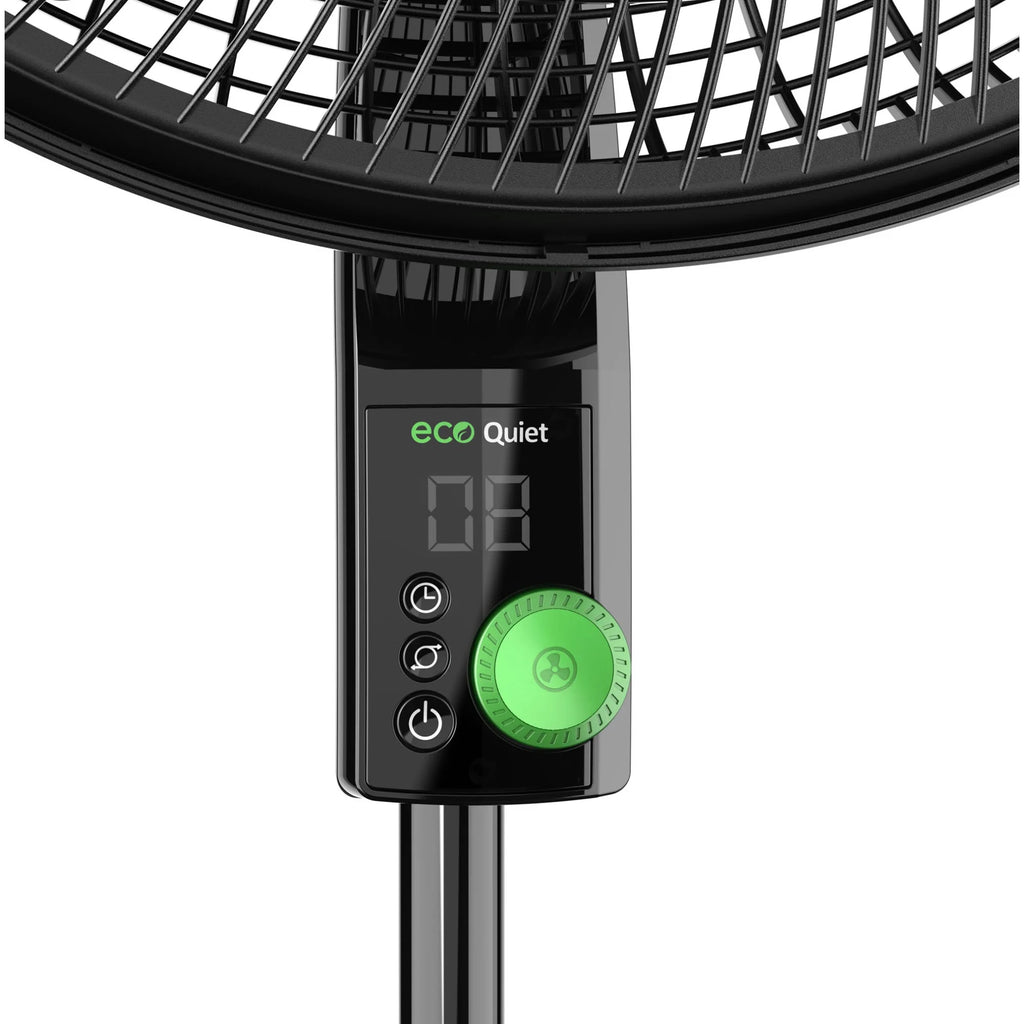 18" Black Pedestal Fan W7223