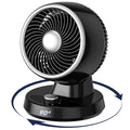 Portable Table Fan with 90° Auto-oscillation, 6 Tilting Head Settings, 3 Speeds Z977
