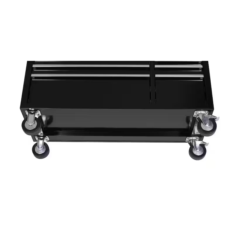 Black Mobile Workbench Cabinet K3037