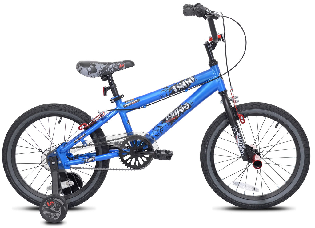 18-inch Blue Freestyle BMX Bicycle P51420
