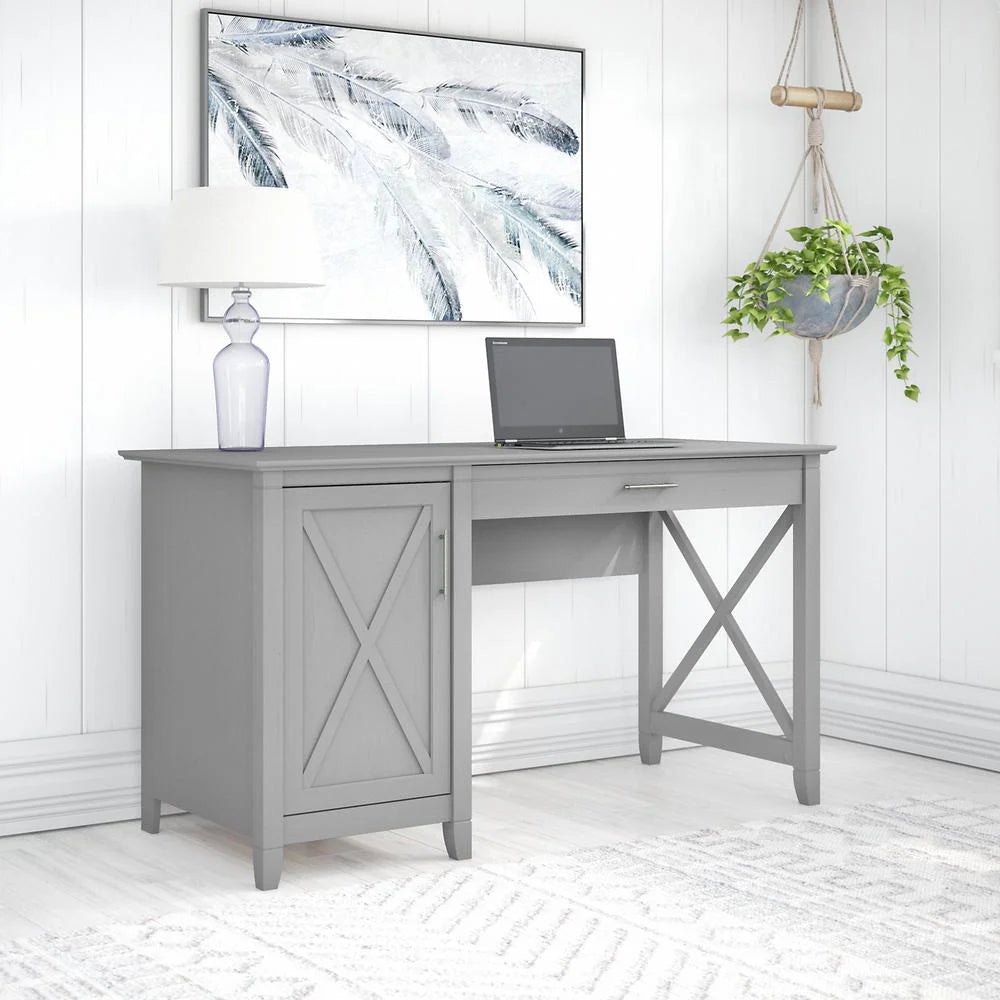 54" Computer Desk with Storage I103342
