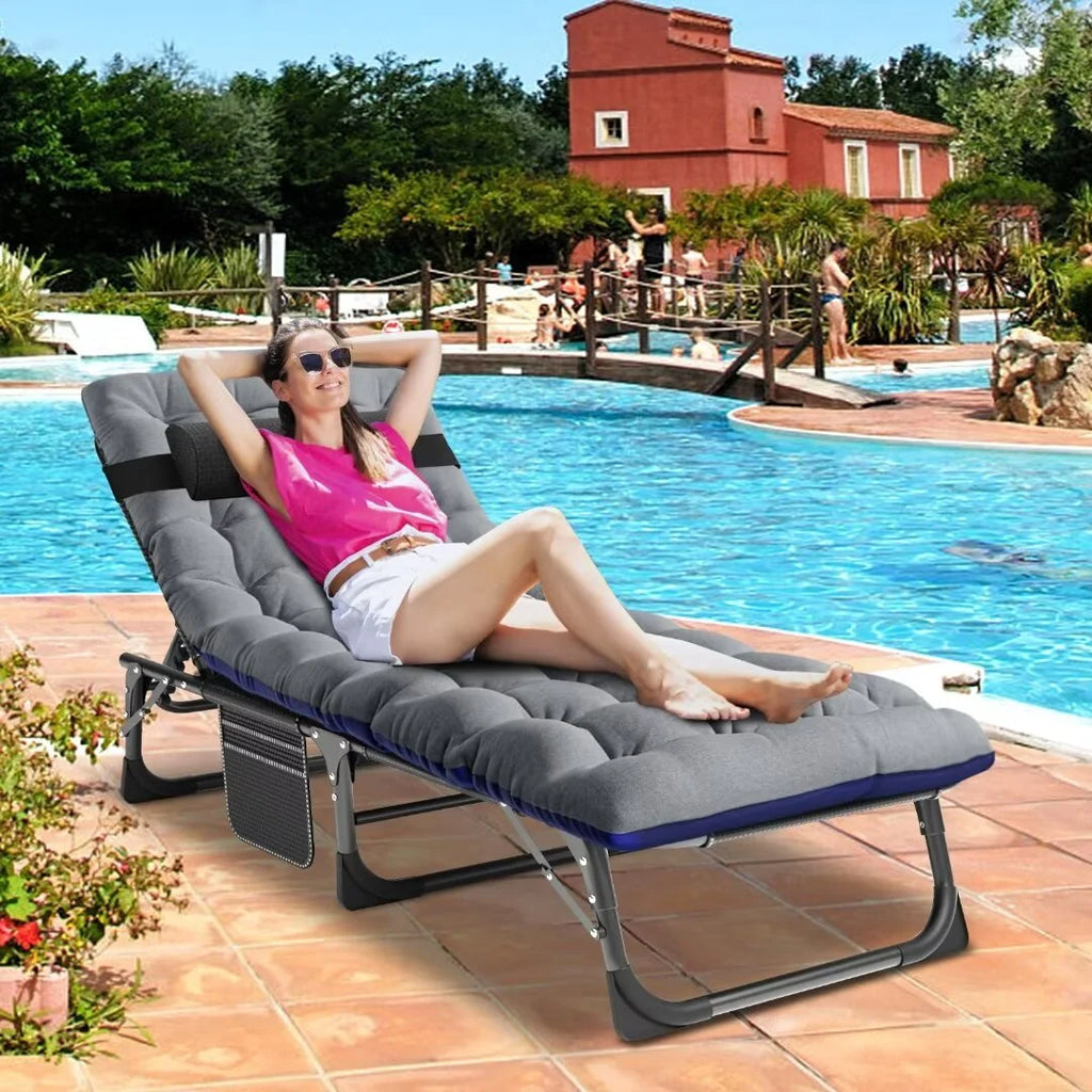 Folding Chaise Lounge Chairs Outdoor M32095