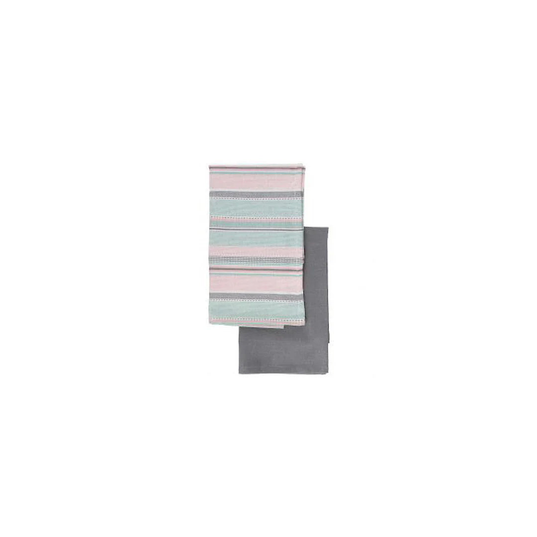 Set of 2 Tea Towels 45 x 70 cm S41465
