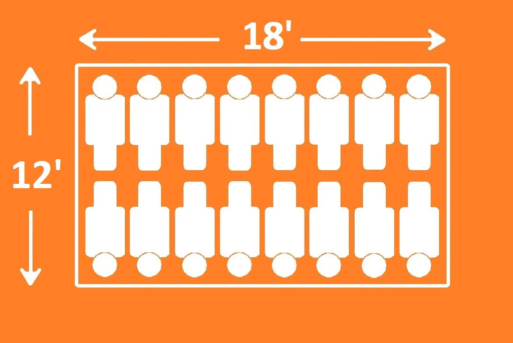 16-Person Tube Tent B812