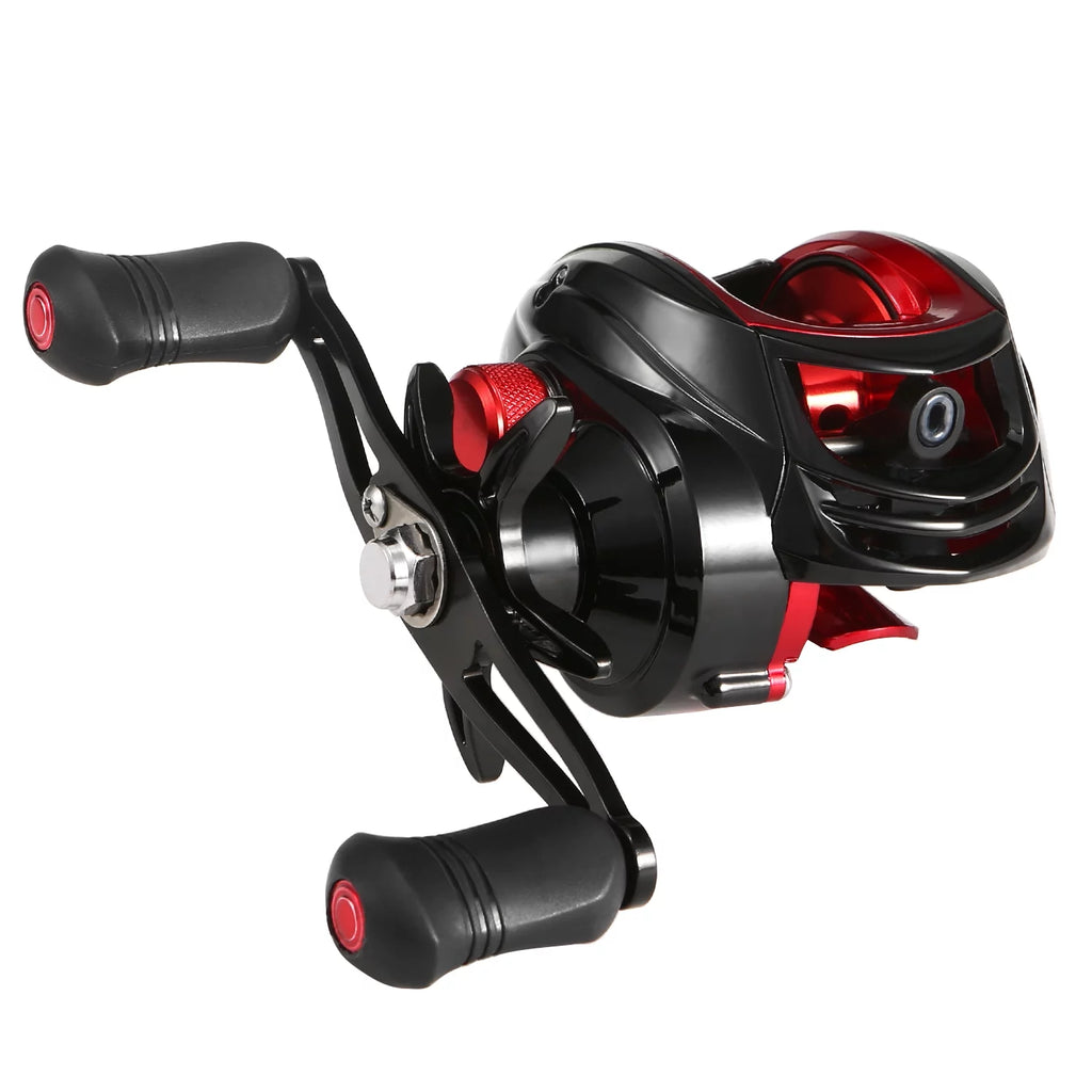 Baitcasting Fishing Reel 7.2:1 Gear Ratio Magnetic Brake L50553