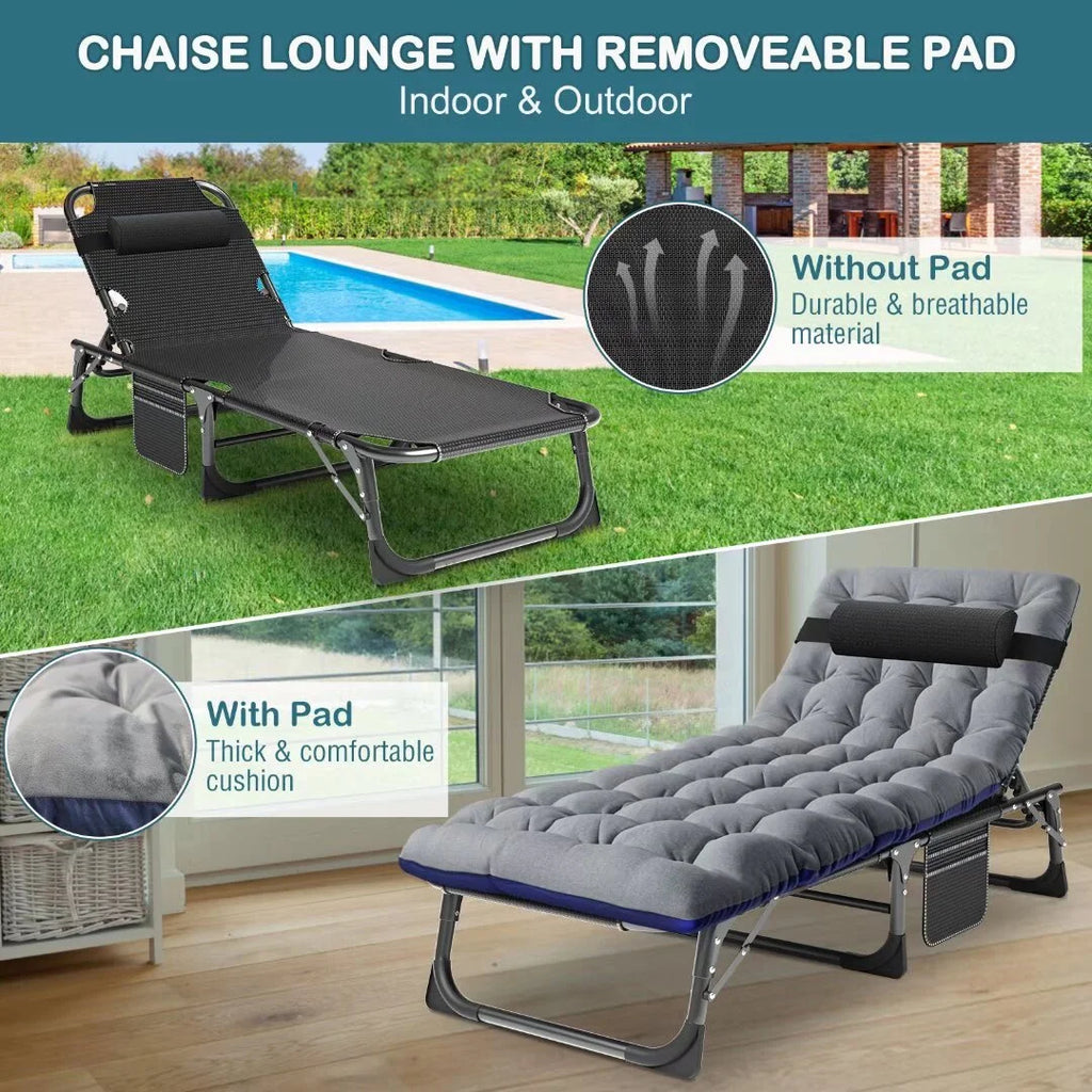 Folding Chaise Lounge Chairs Outdoor M32095